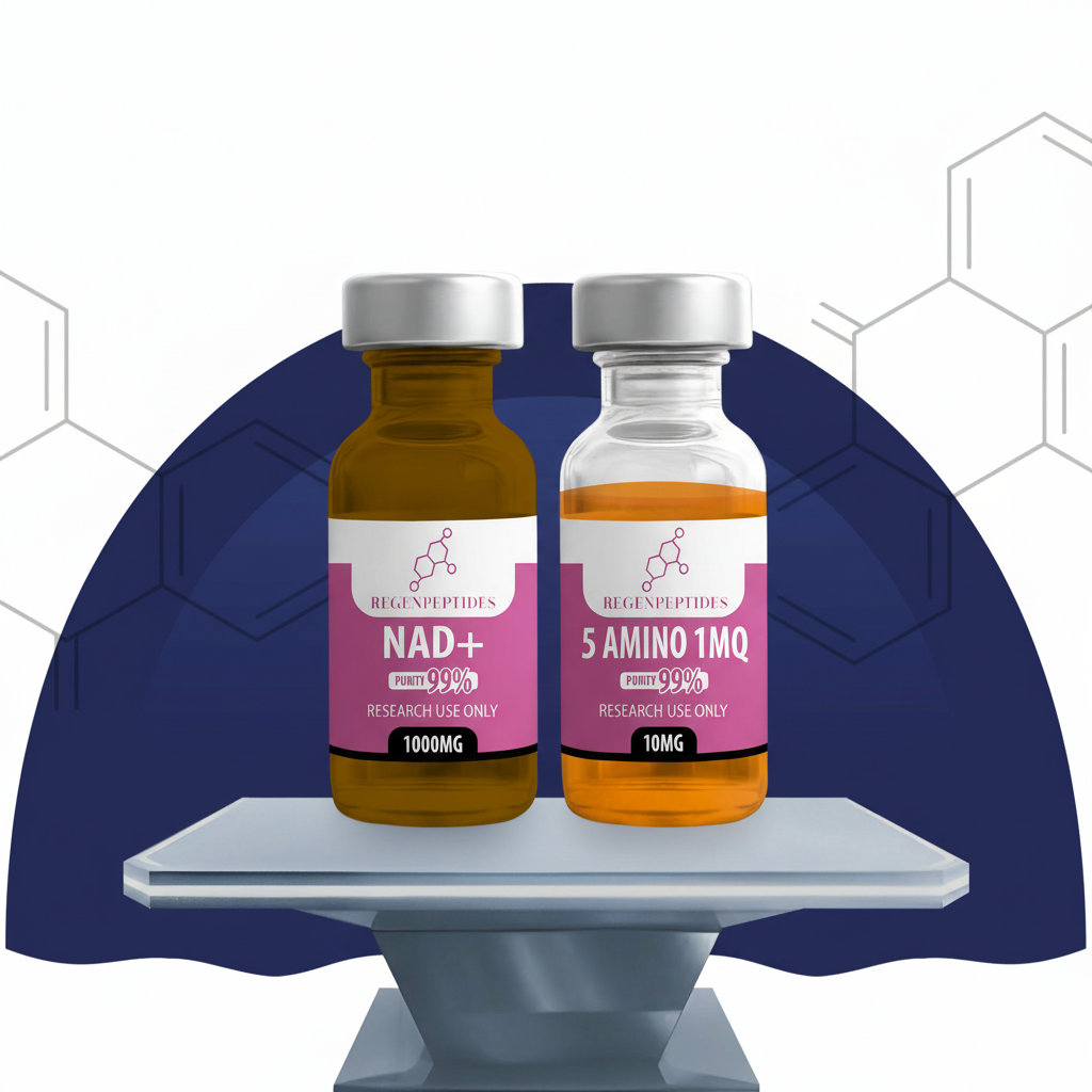 5 Amino 1MQ + NAD+ Blend | Research Peptide | Regen Peptides 5 Amino 1MQ + NAD+ Blend | Research Peptide | Regen Peptides