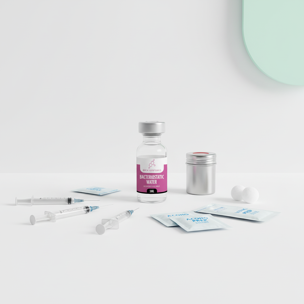 Bacteriostatic water and research supply essentials | Regen Peptides UK