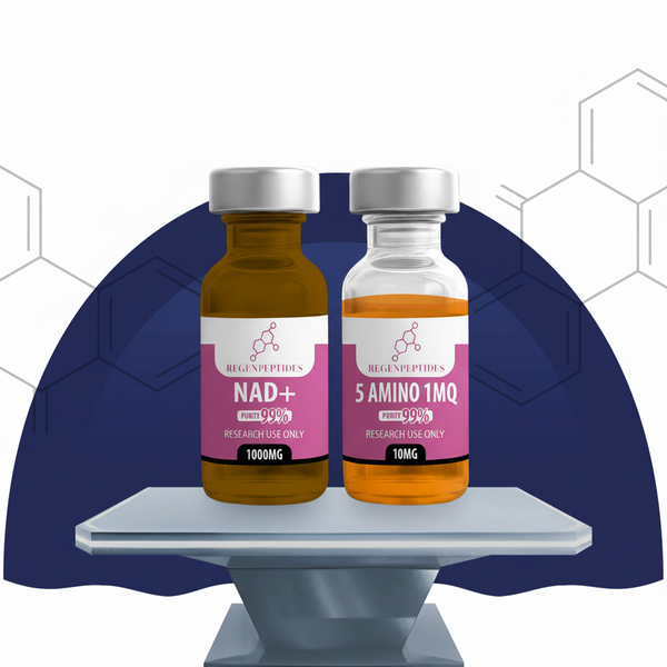 5 Amino 1MQ + NAD+ Blend | Research Peptide | Regen Peptides 5 Amino 1MQ + NAD+ Blend | Research Peptide | Regen Peptides